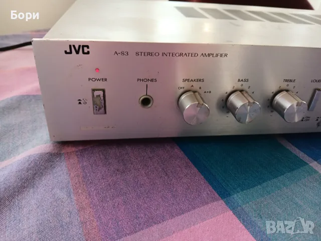 JVC A-S3 Усилвател, снимка 7 - Ресийвъри, усилватели, смесителни пултове - 48654165