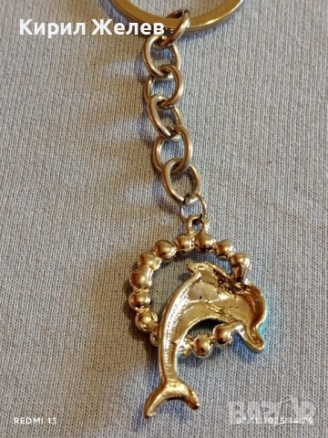 Ключодържател Делфин инкрустиран с кристали много красив стилен дизайн 25233, снимка 6 - Други - 52263724