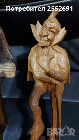 Фигури-дърворезба , снимка 3 - Антикварни и старинни предмети - 42961285