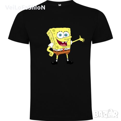 Нова детска тениска със Спондж боб (SpongeBob)