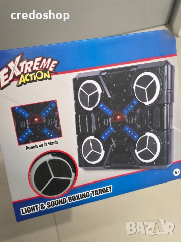 Детска тренировъчна боксова мишена с музика – интерактивна игра, снимка 2 - Музикални играчки - 52881359