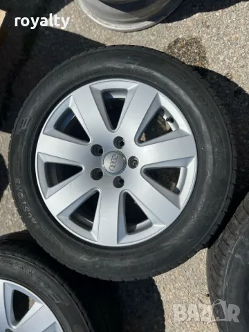 5х112 16 Джанти Audi A3 A4 VW Golf Caddy Passat Sharan Touran Seat Skoda 5x112, снимка 4 - Аксесоари и консумативи - 50102023
