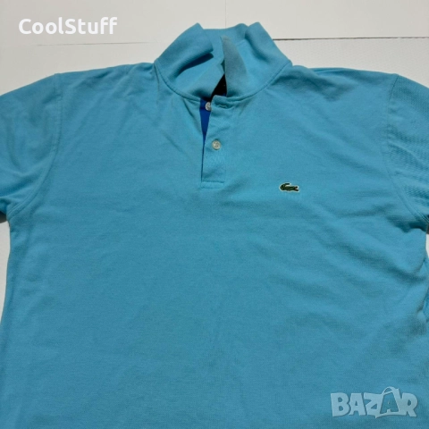 Дамска Поло Тениска Lacoste Размер XL, снимка 4 - Тениски - 52423357
