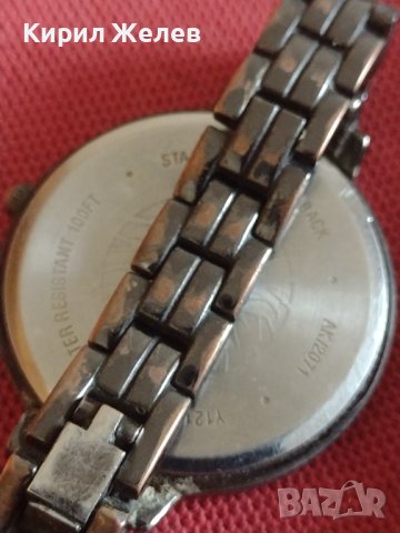 Марков дамски часовник ANNE KLEIN  WATER RESISTANT 100 futa стил и комфорт много красив 42549, снимка 7 - Дамски - 43744714