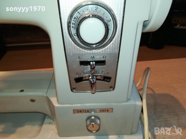 IDEAL-GERMANY-ШЕВНА МАШИНА-ВНОС ГЕРМАНИЯ 3001221724, снимка 10 - Шевни машини - 35611708