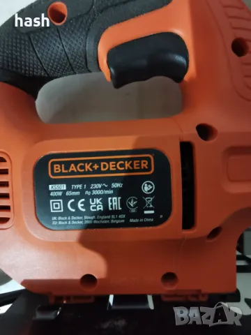 Електрически прободен трион Black & Decker KS501, 400 W, 19 мм, снимка 5 - Други инструменти - 49275064