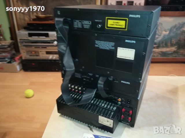 PHILIPS ЦД ДВОЕН ДЕК ТУНЕР И УСИЛВАТЕЛ-ВНОС SWISS LNVR0101241657, снимка 3 - Ресийвъри, усилватели, смесителни пултове - 43611873