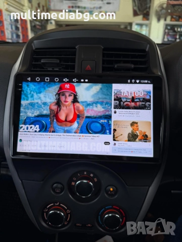 Nissan Almera,Sunny 2014-2019 Мултимедия Навигация Android, снимка 3 - Аксесоари и консумативи - 51678258