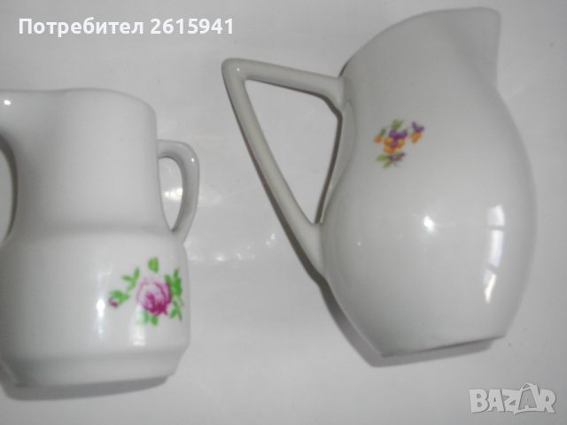 PORZELLAN-MADE IN BULGARIA-Ретро/Винтидж БГ Порцелан от СОЦА/Период НРБ-Китка-Нови Пазар, снимка 12 - Прибори за хранене, готвене и сервиране - 39215656