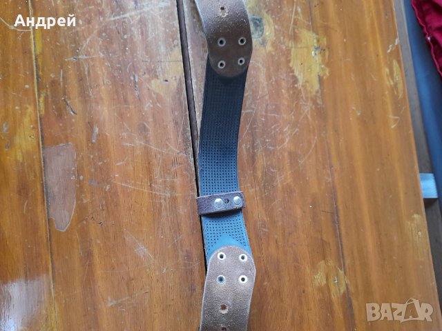 Стара кожена ремъчка,ремък за пушка #5, снимка 5 - Други ценни предмети - 32922201