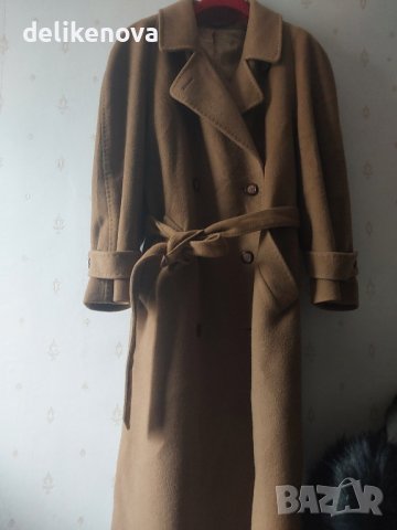 Кашмир. Pure Cashmere Italy Size L Великолепно палто, снимка 4 - Палта, манта - 44011413
