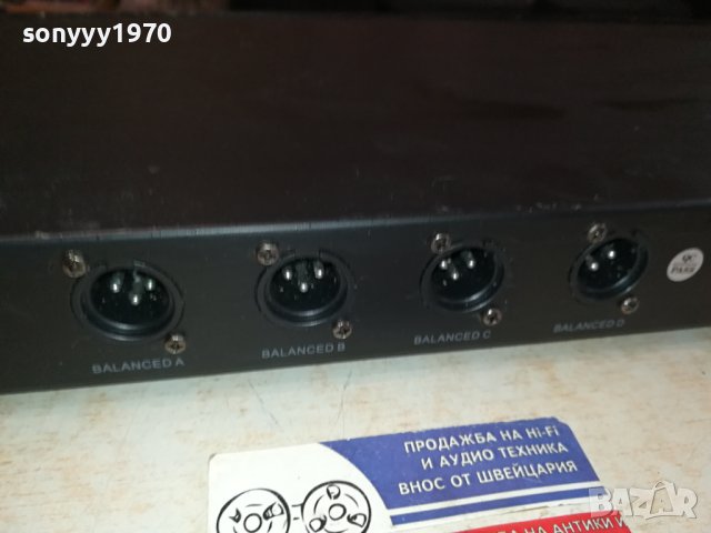 FAME MSW-4/1 UHF MODULE 4-CHANELL WIRELESS MICROPHONE SYSTEM-ВНОС GERMANY LK1EWC1211231032, снимка 14 - Ресийвъри, усилватели, смесителни пултове - 42956546