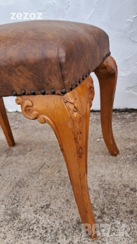 Стол и табуретка масив, снимка 9 - Столове - 52213332