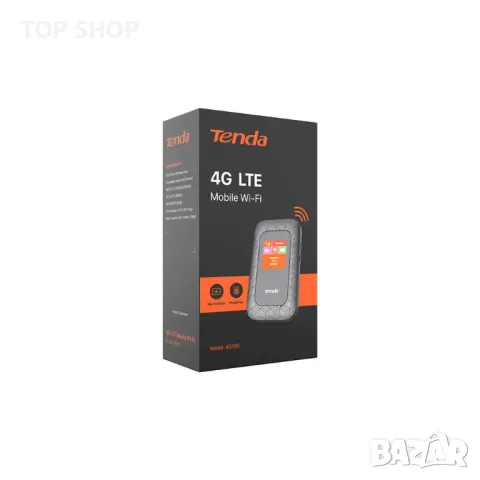 Tenda 4G185, преносим мобилен рутер, 2100 mAh батерия, снимка 2 - Рутери - 49156992