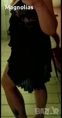 Комплект от 2 бр. дантелени нощници за жени, снимка 5 - Бельо - 51266001