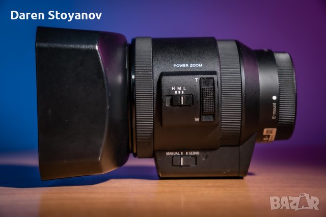 Sony E PZ 18-200mm f/3.5-6.3 OSS, снимка 1 - Обективи и филтри - 40336423