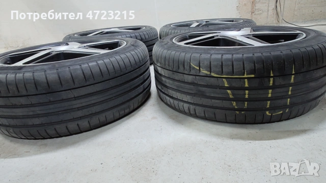 Гуми с джанти 18" цола Опел Инсигния А, снимка 5 - Гуми и джанти - 53276562