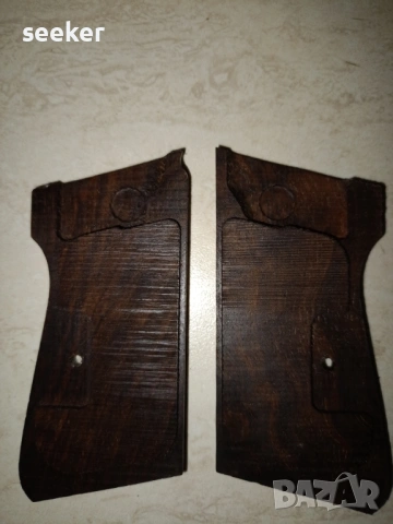 Орехови чирени за пистолет Валтер / Walther PP, снимка 3 - Оборудване и аксесоари за оръжия - 47368725