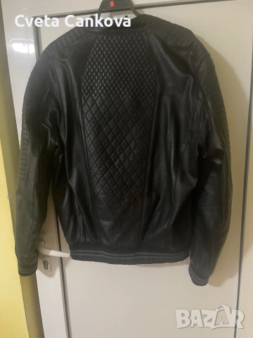 Кожено яке с две лица, снимка 7 - Якета - 51683496