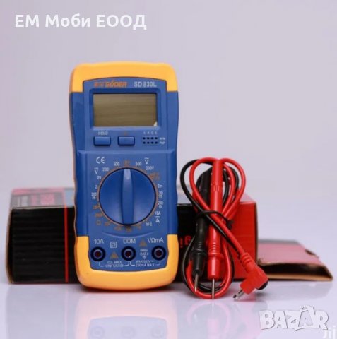 Дигитален Мултимер Мултицет 830l с Led Дисплей AC/DC