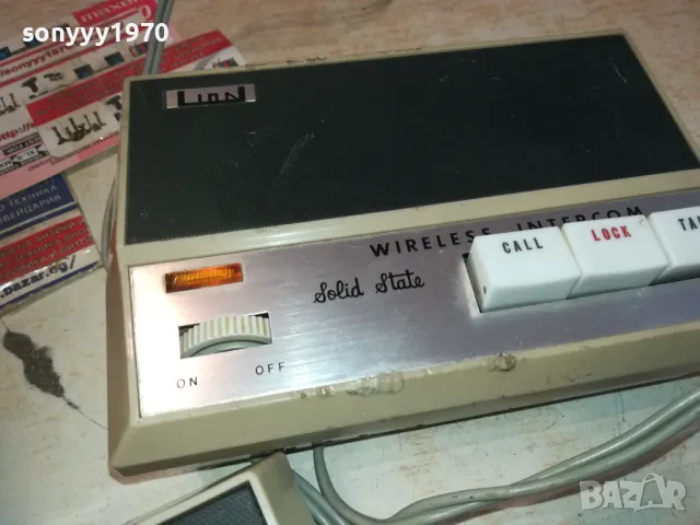 LION X2 SOLID STATE-WIRELESS INTERCOM-ВНОС SWISS 3010241740, снимка 4 - Ресийвъри, усилватели, смесителни пултове - 47777433