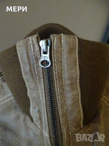 100% Естествено ДАМСКО КОЖЕНО ЯКЕ TOM TAILOR, снимка 8 - Якета - 31619109