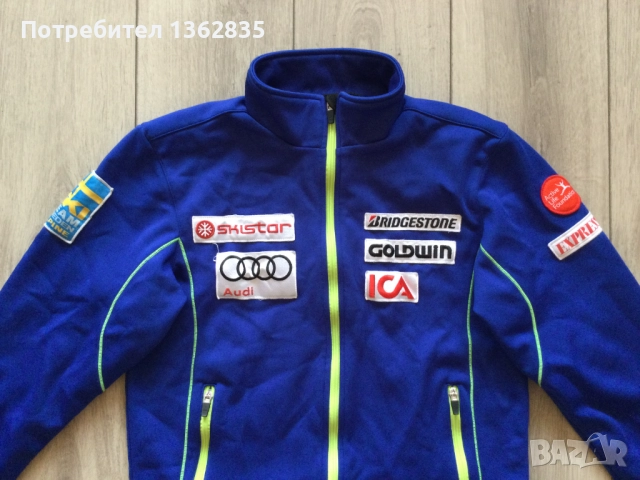 НОВ дамски женски ски уиндстопер софтшел яке полар на GOLDWIN размер M, снимка 2 - Якета - 52136845