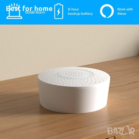 AGSHOME Домашна алармена система 15 части Wifi , снимка 2 - Друга електроника - 52638214