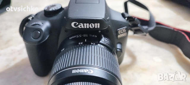 Фотоапарат Canon EOS 4000D, снимка 2 - Фотоапарати - 53078096