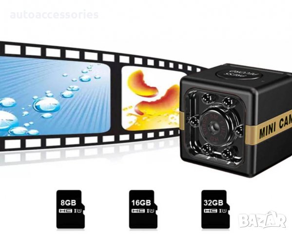 3000054012 Мини шпионска / спортна камера FULL HD Автофокус 2MP FX01, снимка 2 - Аксесоари и консумативи - 37808897