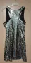 УНИКАЛНА рокля със сребристи пайети , снимка 7
