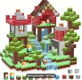 Магнитни кубчета,магнитен конструктор Майнкрафт Minecraft , снимка 16