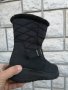  Дамски ботуши апрески с топъл хастар в черно., снимка 4