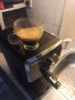 Кафемашина Саеко Поемия с ръкохватка с крема диск, направена е профилактика, работи отлично , снимка 2