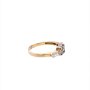 Златен дамски пръстен 1,47гр. размер:50 14кр. проба:585 модел:20699-2, снимка 3
