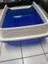 Синя Огромна котешка тоалетна леген 62/43/14 см, снимка 2