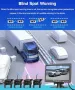 Нова Безжична камера за заден ход 7" IPS монитор 4 камери HD нощно виждане, снимка 5
