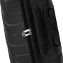 Куфар за пътуване с колелца 60л, черен_1233323, снимка 3