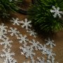 Снежинки15 мм 50 бр, снимка 2