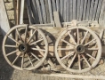 ---Колело от каруца 76 см  и др. колелета, със синджир за полилей, снимка 1