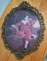 Рамка/картина от бронз/месинг с изображение на момче, снимка 2