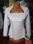 -20% СТРАХОТНА бяла блуза , снимка 1 - Блузи с дълъг ръкав и пуловери - 38343177