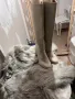 Стилни ботуши в сиво/бежево, снимка 5