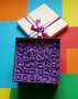 Кутия с вечни  рози, снимка 1 - Подаръци за жени - 37547782