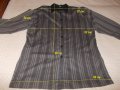 Риза сиво и черно райе, XL размер, снимка 4