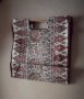 Нова персийска плетена канапена чанта с дървени дръжки плажна чанта голяма ежедневна чанта