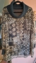 Дамска туника-зимен принт XXL, снимка 2