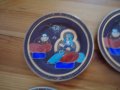 Уникални стари порцеланови чинийки ръчно рисувани Японски, снимка 1