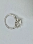 Сребърен пръстен с мойсанит (Диамант) 2 карата, снимка 7