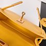 Hermes Kelly Mini yellow , снимка 6